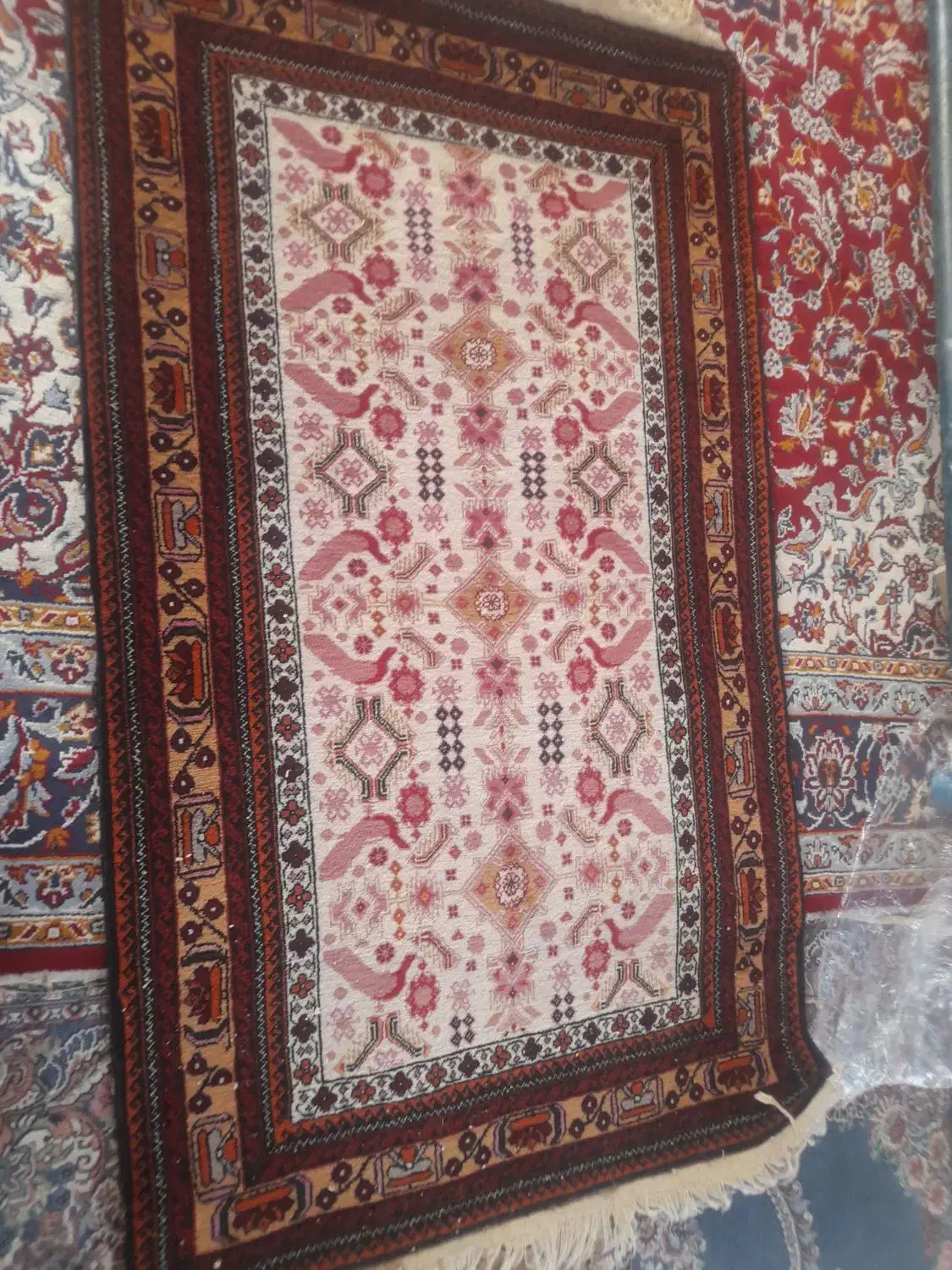 قالیچه|فرش|سنگان, |دیوار