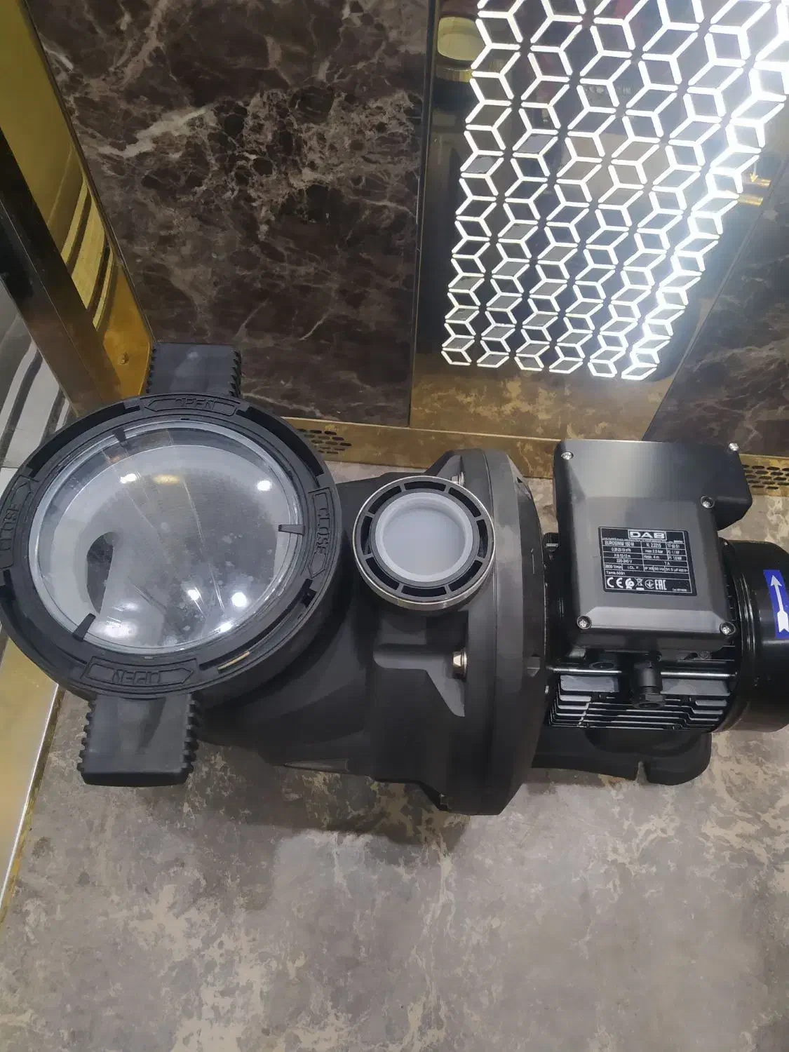 پمپ تصفیه استخر حرفه ای|مصالح و تجهیزات ساختمان|پرند, فاز ۴|دیوار