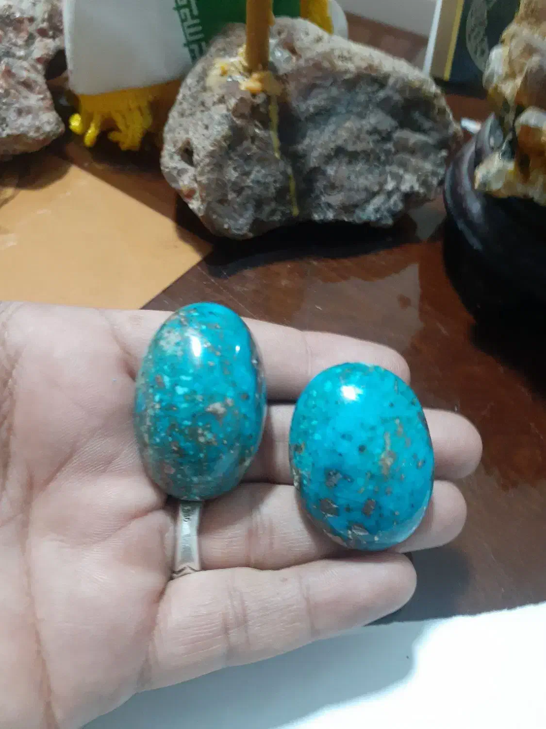 سنگ فیروزه|جواهرات|تربت جام, مطهری|دیوار