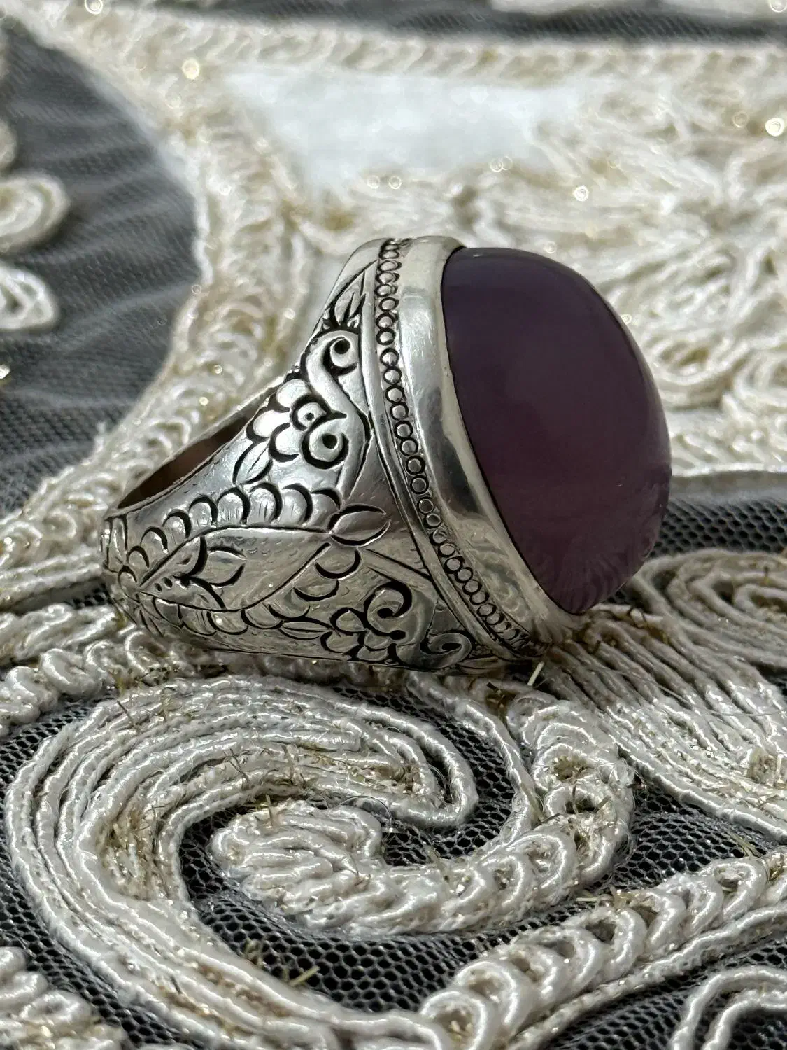 انگشتر نقره عقیق|جواهرات|جوانرود, |دیوار