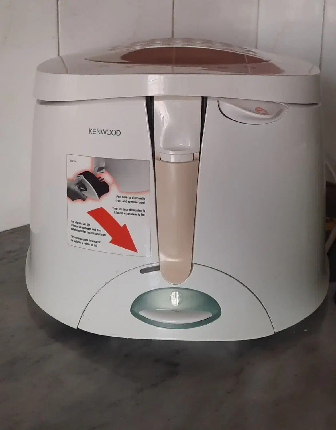 سرخ کن کنوود اصل در حد نو|اجاق گاز و لوازم برقی پختوپز|کرج, شاهینویلا|دیوار