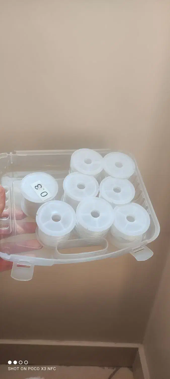 نخ نامرئی و نگین متری|لوازم خیاطی و بافتنی|تهران, جوادیه|دیوار