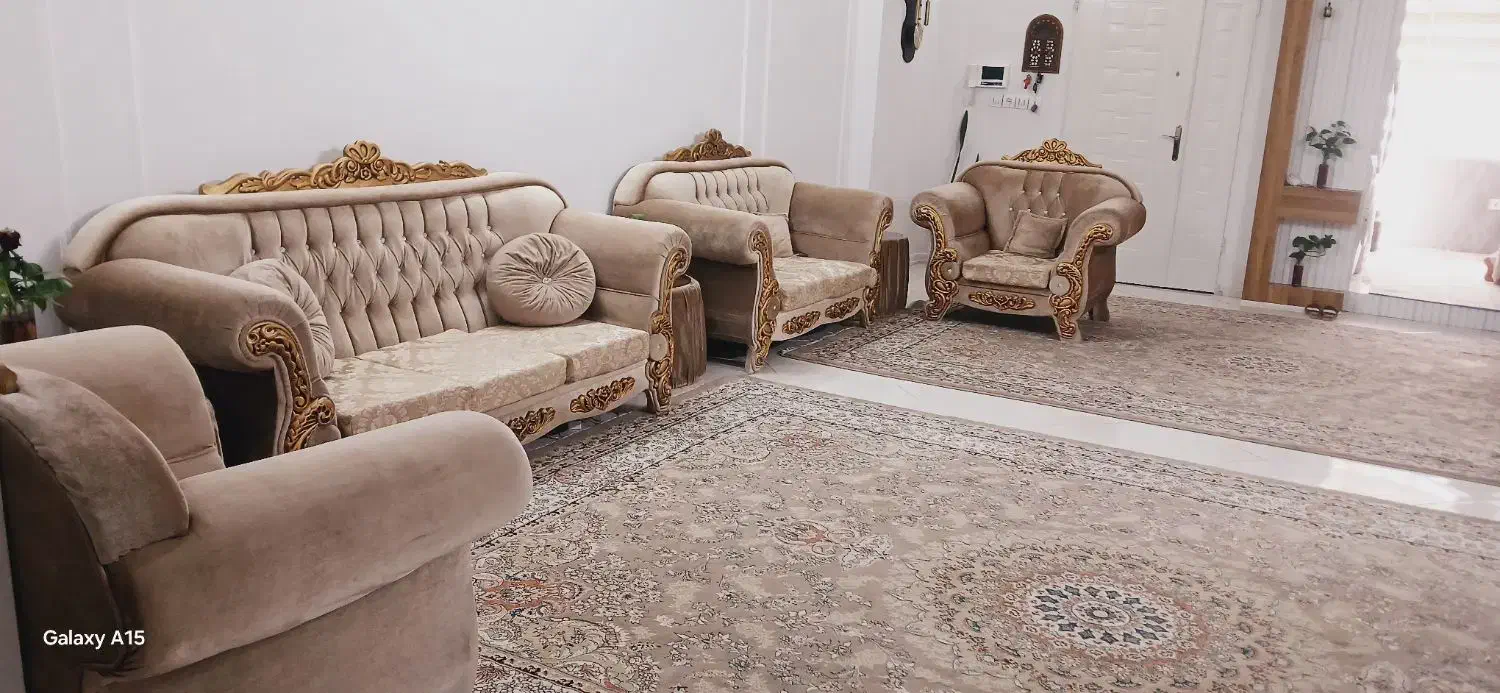 مبل نیمه استیل|مبلمان خانگی و میز عسلی|مشهد, حضرت حجت|دیوار