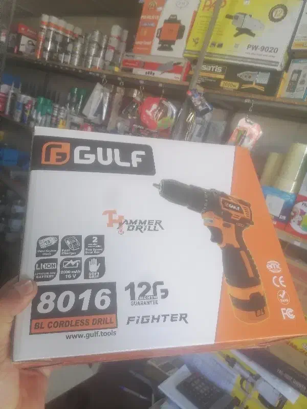 دریل شارژی 16 ولت 8016|ابزارآلات|گالیکش, |دیوار