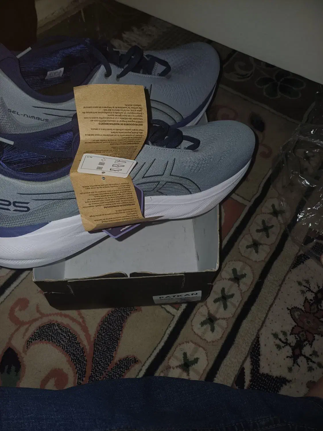 یک جفت کقش اسپورت اسیکس اورجینال،شماره ۴۴،۴۵|کیف، کفش، کمربند|یزد, |دیوار