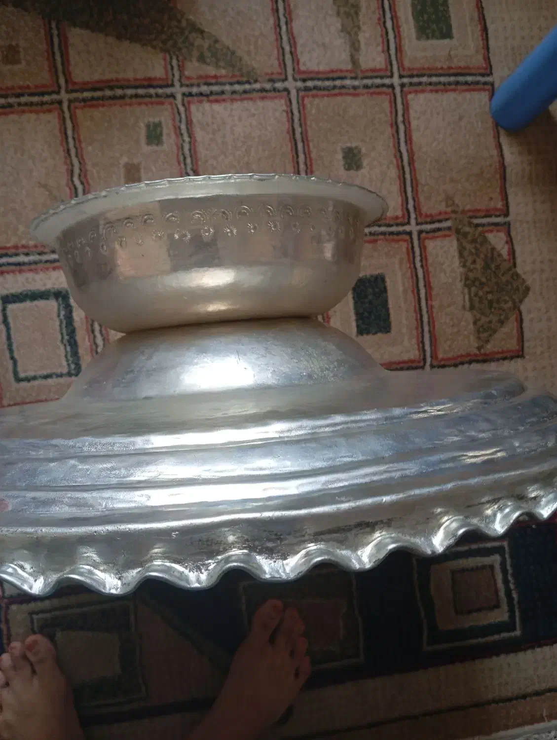 ظروف مسی|کلکسیون اشیاء عتیقه|کرمان, |دیوار