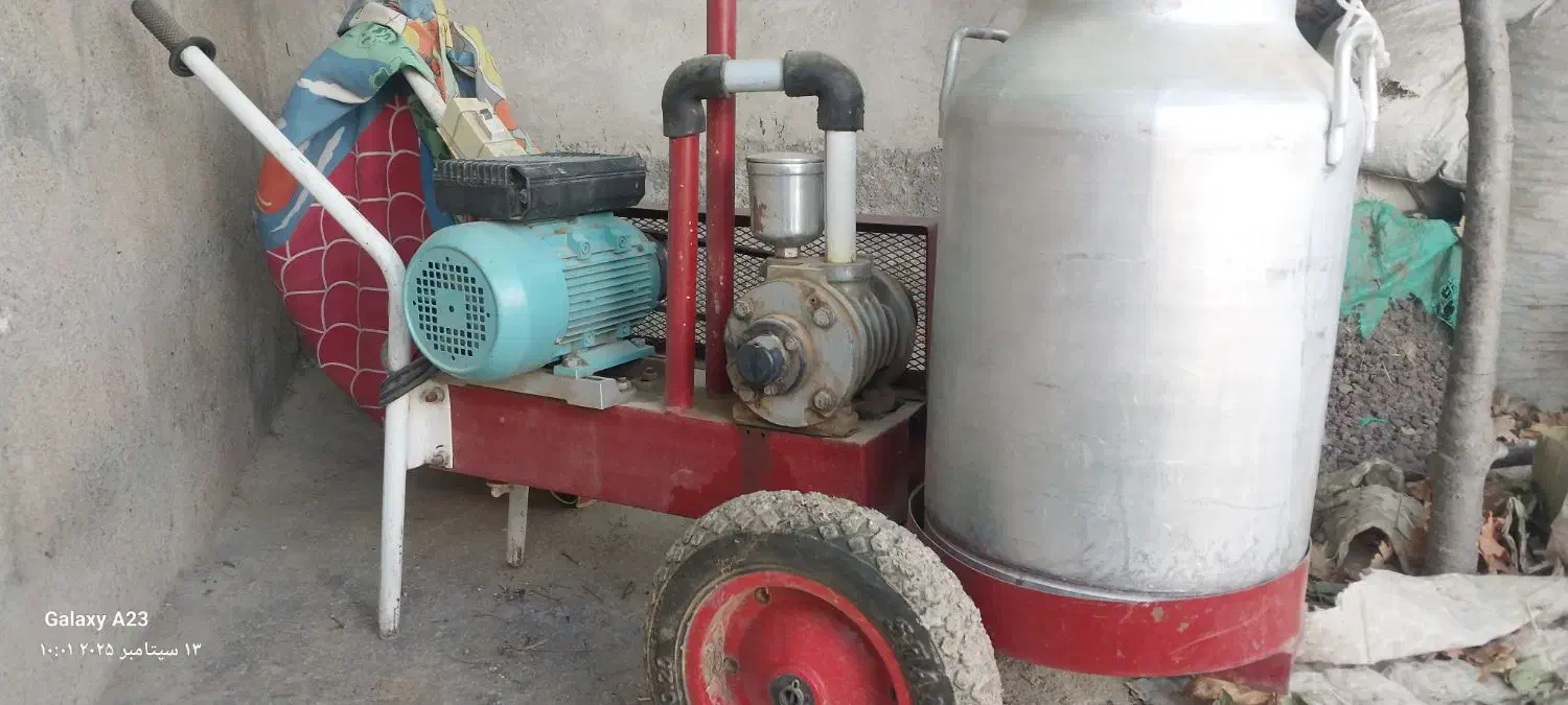دستگاه شیردوش دو واحدی تسمه ای|ماشین‌آلات صنعتی|کرمانشاه, |دیوار