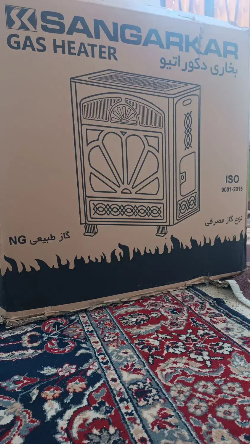 بخاری دودکش|بخاری، هیتر، شومینه|شوش, |دیوار