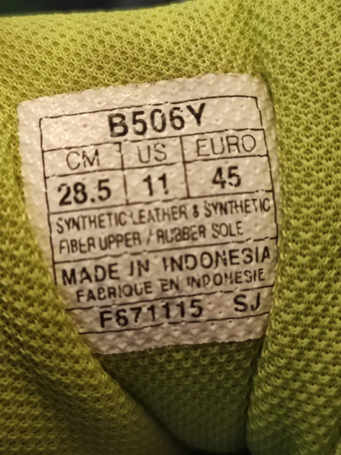 کفش اسیکس سایز ۴۵|کیف، کفش، کمربند|تهران, دبستان|دیوار