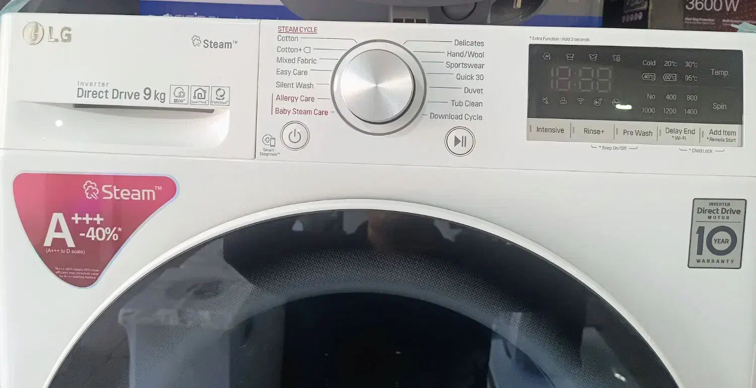 لباسشویی ال جی 1496 تایلند اصلی|ماشین لباسشویی و خشککن لباس|شیراز, شهرک مهدیآباد|دیوار