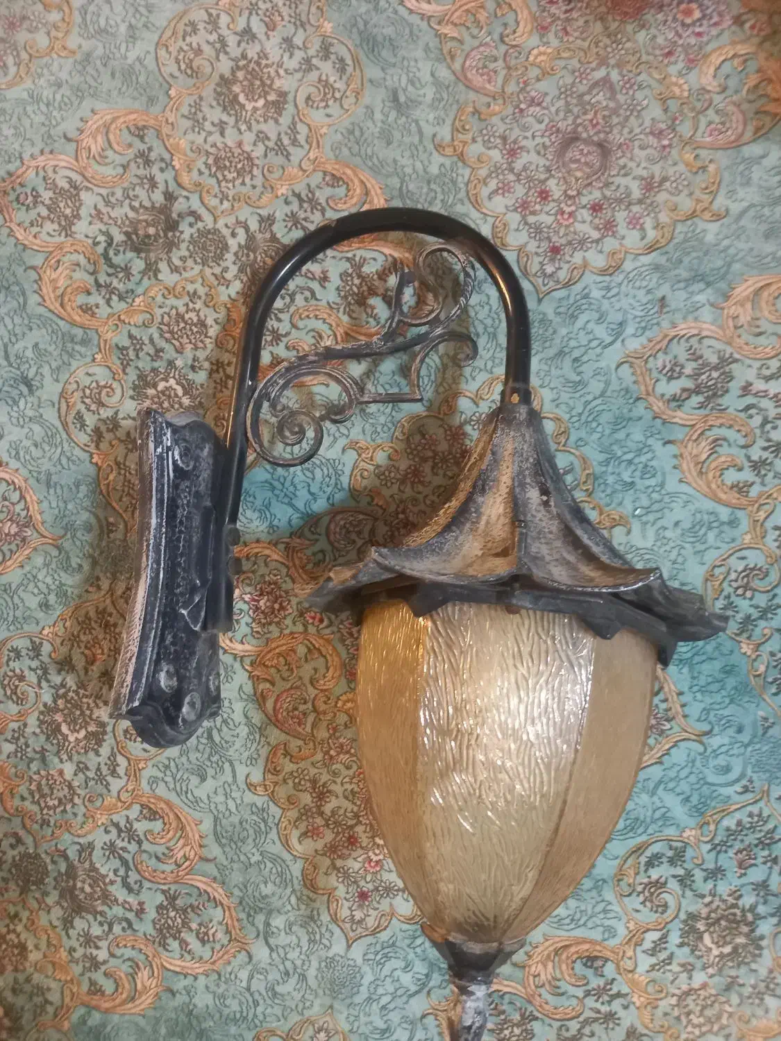 چراغ حیاط|لوستر و چراغ آویز|قرچک, شهرک طلائیه|دیوار