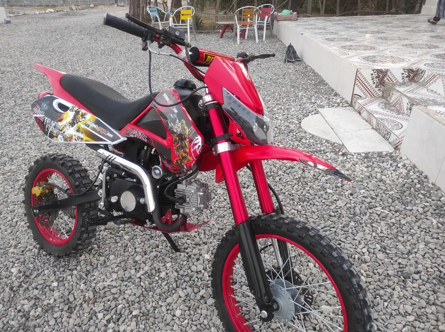 موتور تریل 125 نو خشک استارت روشن|موتورسیکلت|میناب, |دیوار