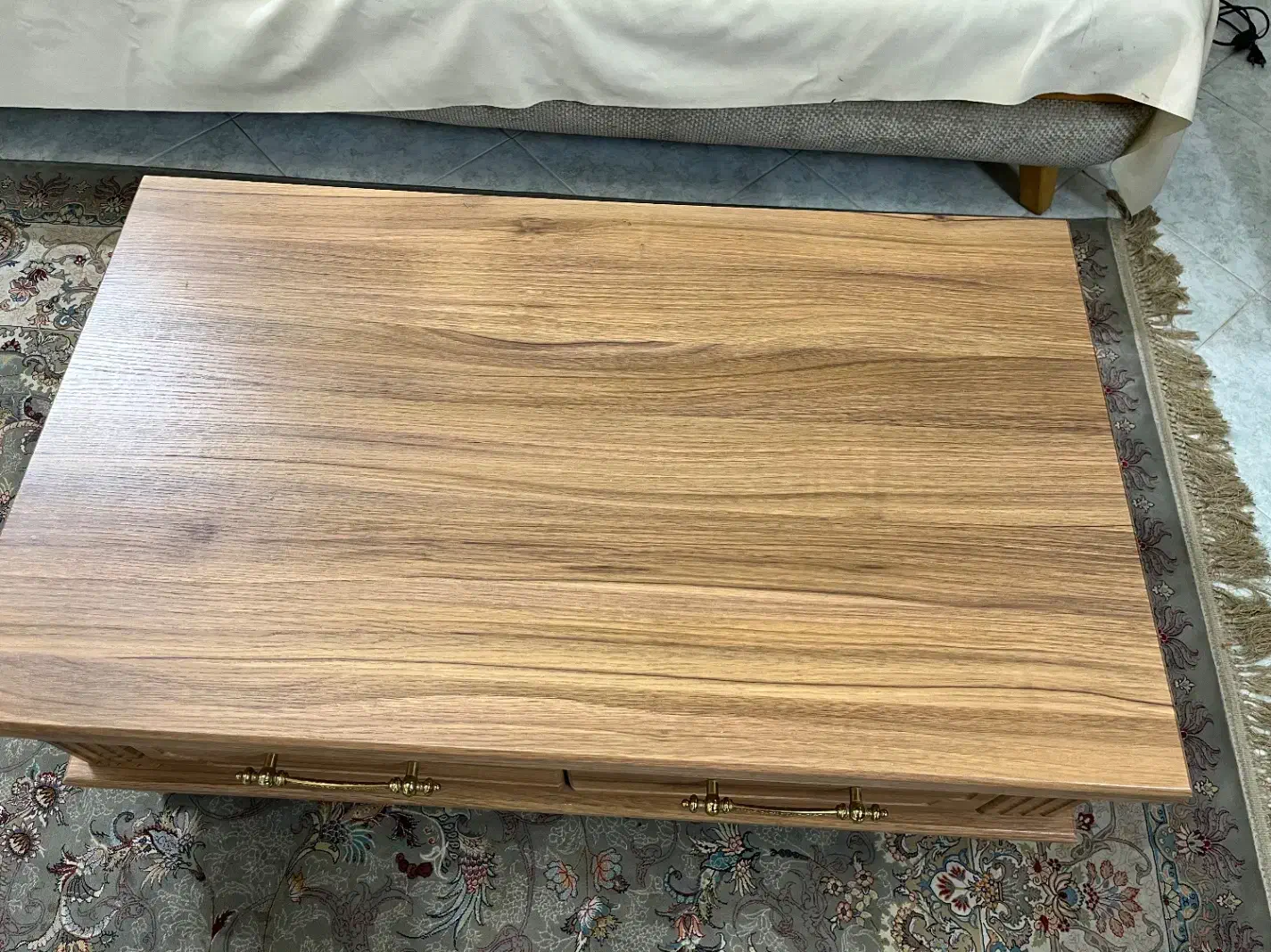 میز جلو مبلی|مبلمان خانگی و میز عسلی|کرج, کلاک پایین|دیوار