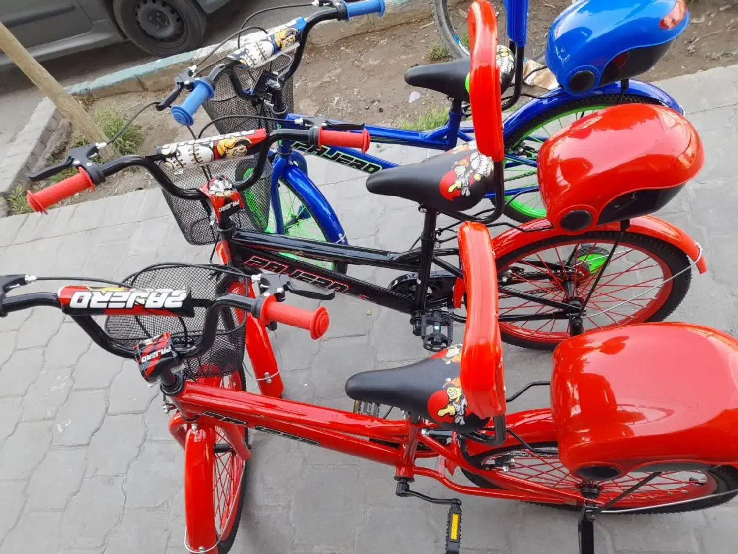 دوچرخه ۲۰ پشتی دار صندوق دار|دوچرخه، اسکیت، اسکوتر|حمیدیا, |دیوار