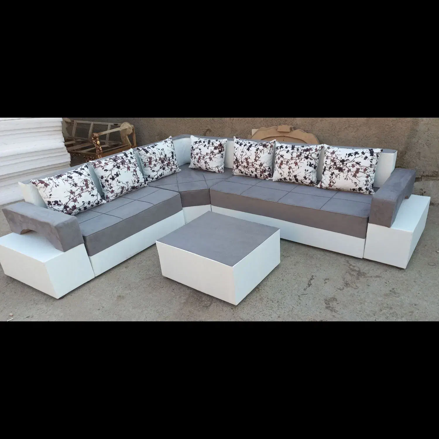 مبل ال راحتی کد ۰۳۴|مبلمان خانگی و میز عسلی|تهران, هفده شهریور|دیوار