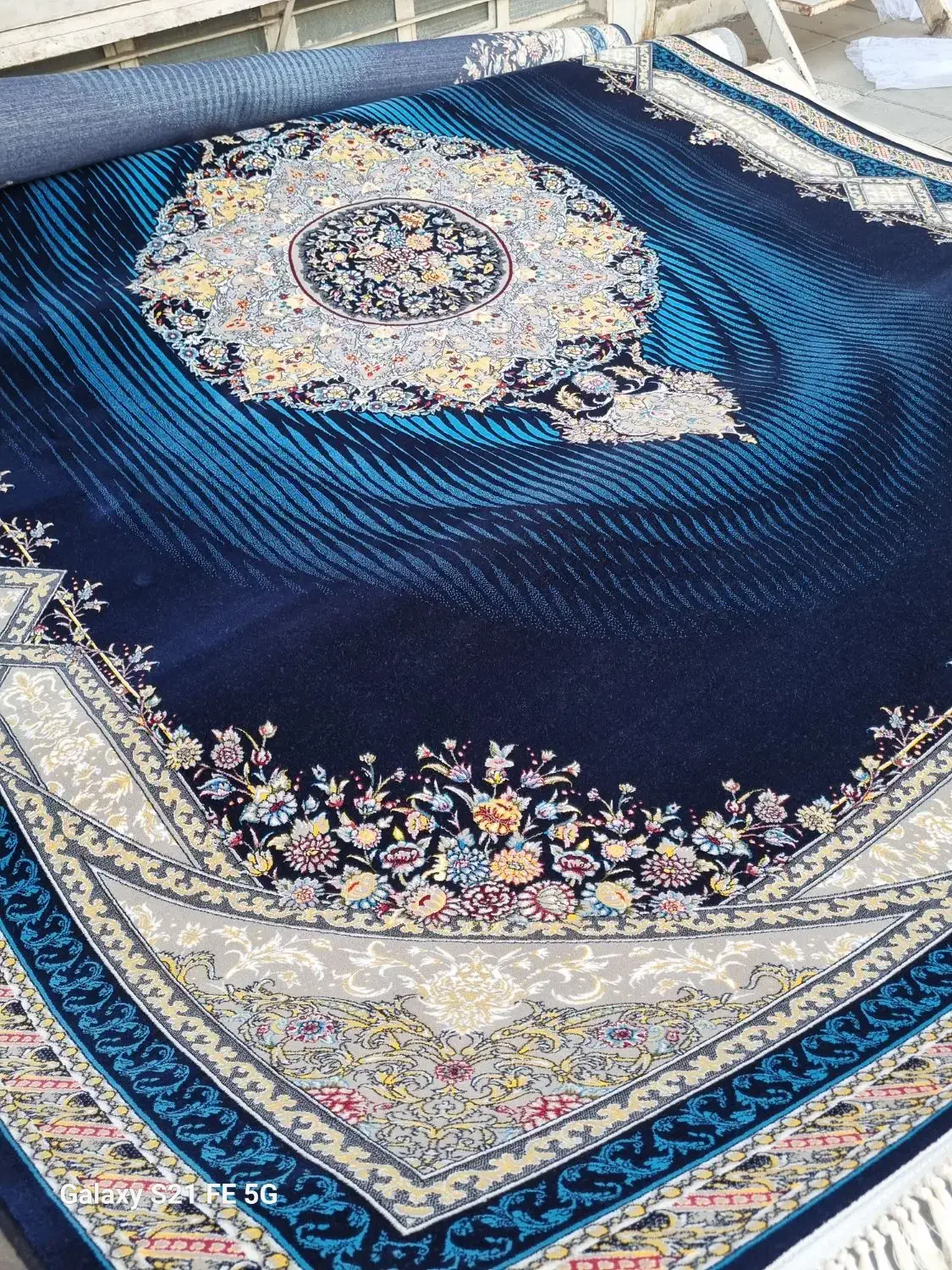 ۴تخته فرش ۱۲متری اصل ۷۰۰شانه تراکم ۲۵۵۰|فرش|کرج, آق تپه|دیوار