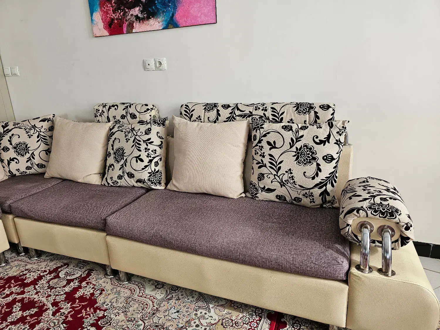 مبل راحتی ال|مبلمان خانگی و میز عسلی|کرج, شهرک بیدارچشمه|دیوار