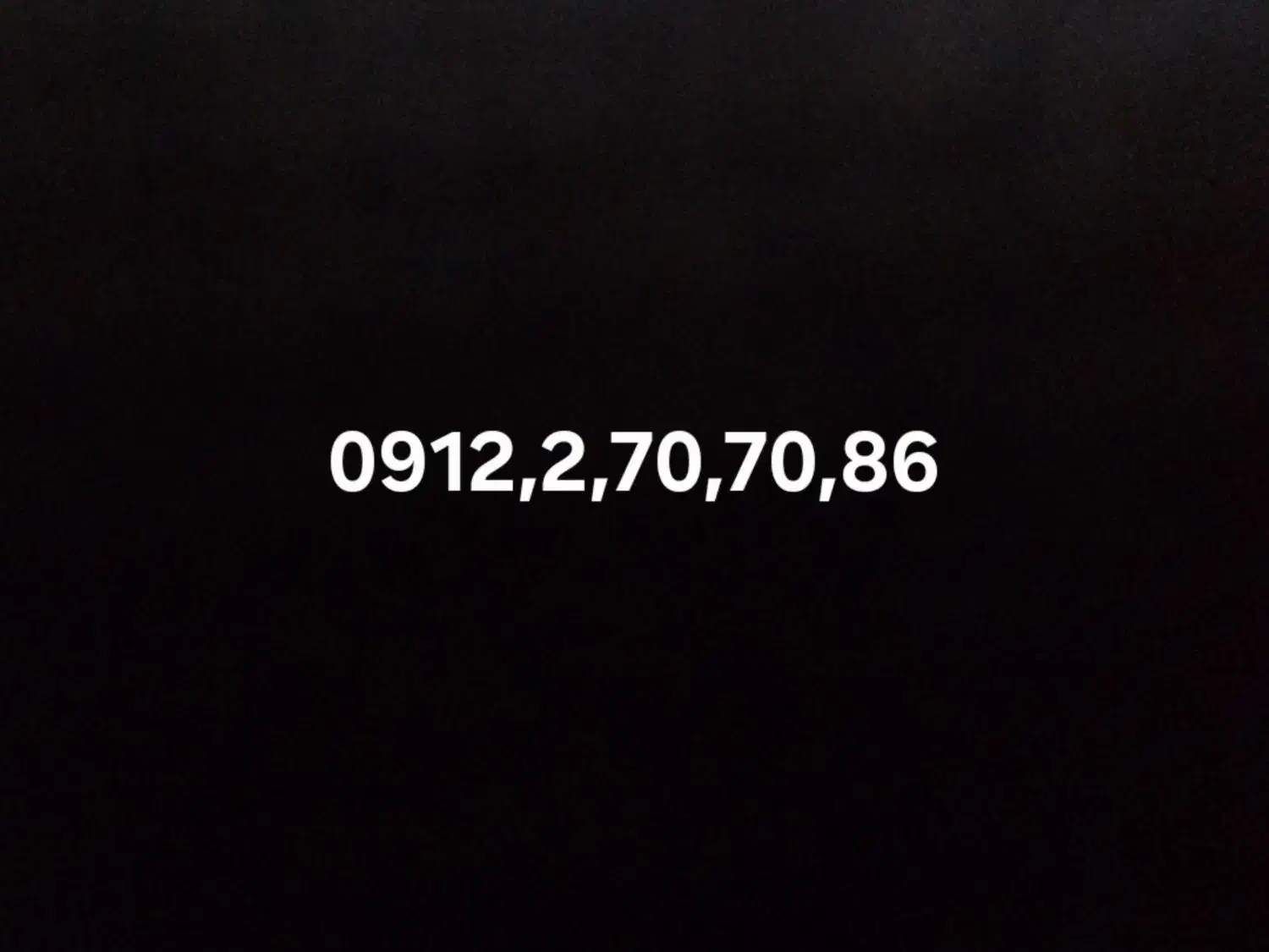 0912.2.70.70.86|سیمکارت|فردیس, شهرک شهید حسینی|دیوار