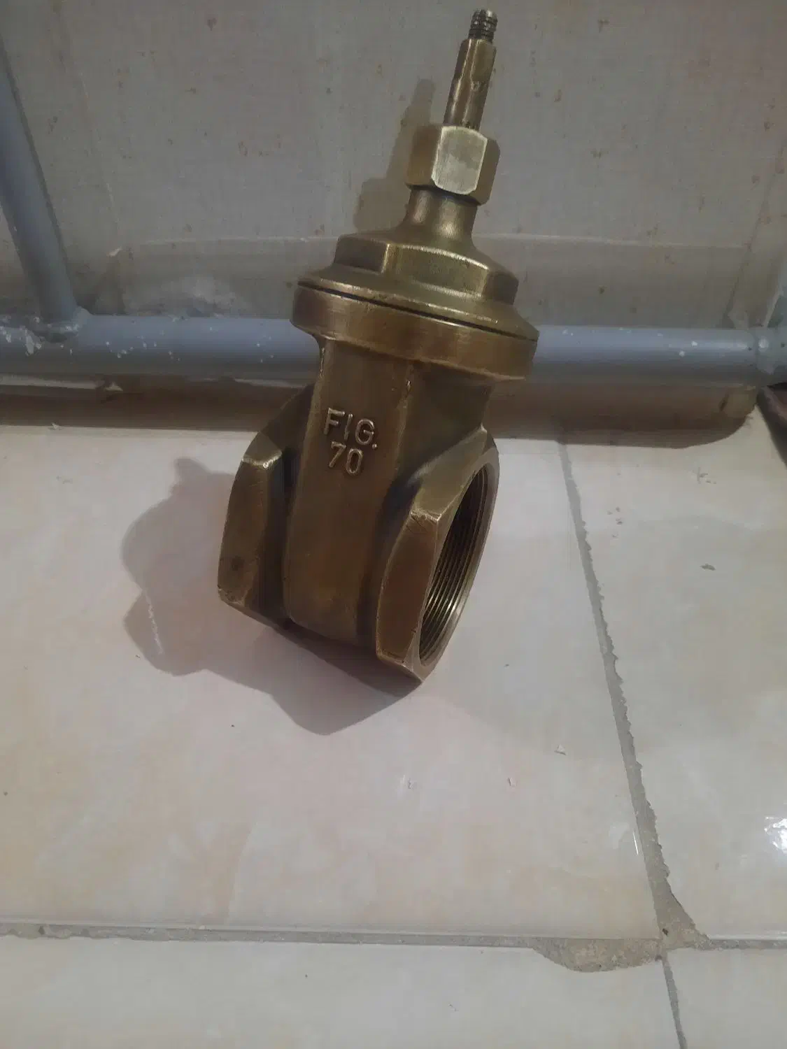 شیرفلکه برنجی دندی سیم ایتالیا اصلی ۵ اینچ|ماشین‌آلات صنعتی|پاکدشت, شهرک امام رضا|دیوار