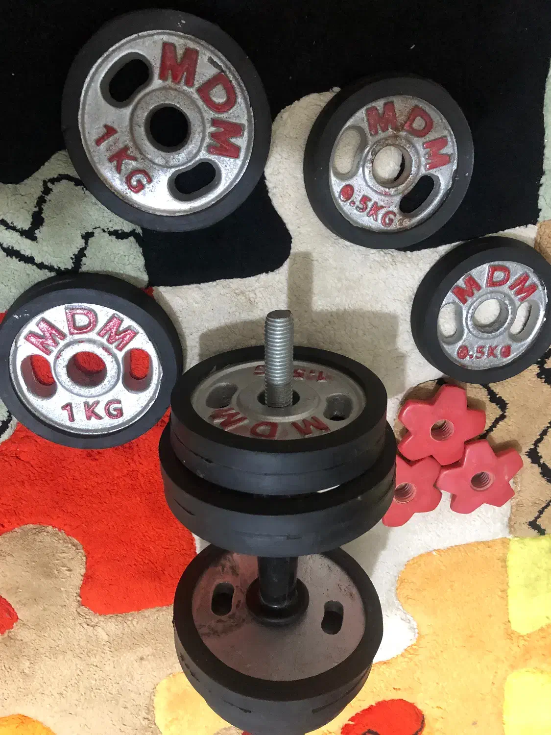 دمبل ۱۰کیلویی نو|تجهیزات ورزشی|لاهیجان, شهید آوینی|دیوار