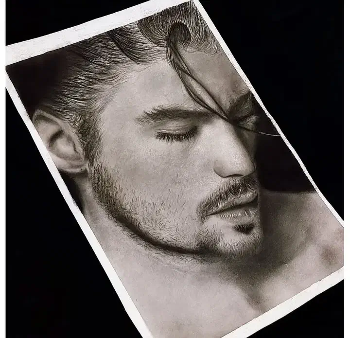 سفارش طراحی چهره در اندازهای مختلف|تابلو، نقاشی، عکس|برازجان, |دیوار