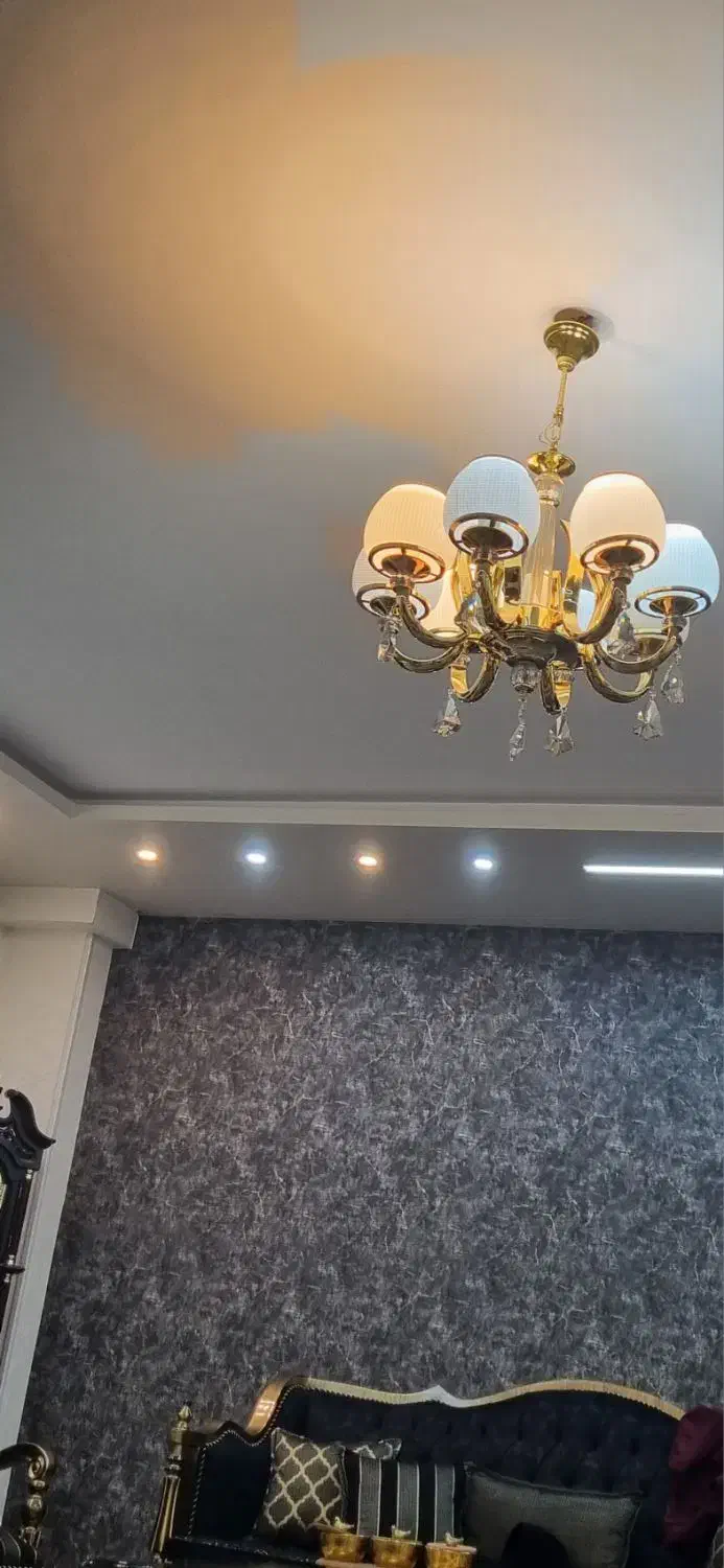 لوستر درجه یک اب کاری شده|لوستر و چراغ آویز|فلاورجان, |دیوار