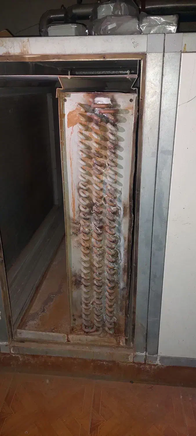 کویل - رادیات|کولر گازی و فن‌کوئل|تبریز, |دیوار