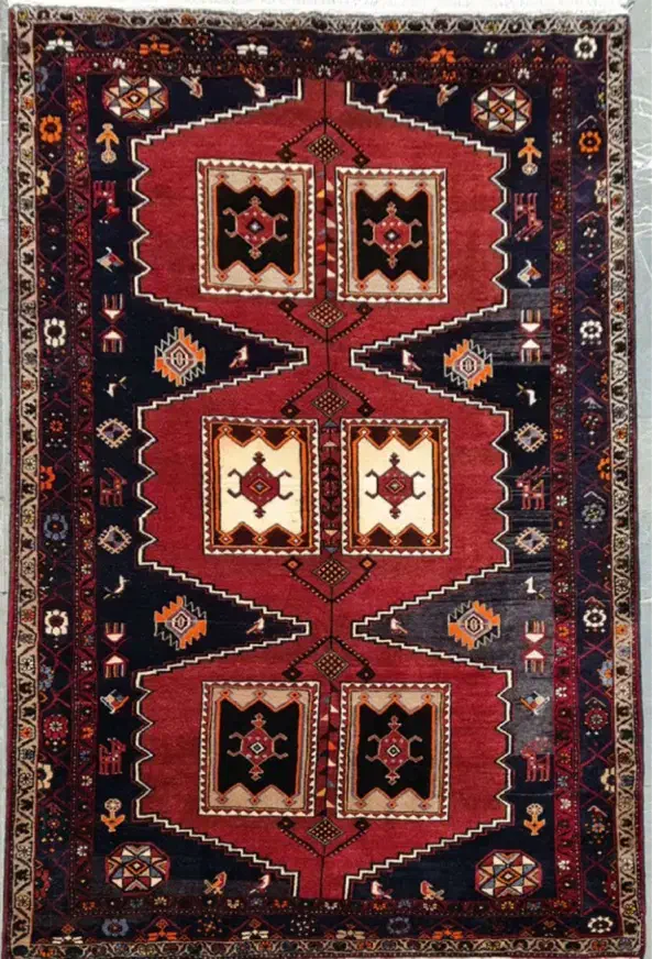 فروش فرش دستبافت طرح لچک مازندرانی|فرش|تهران, نیاوران|دیوار