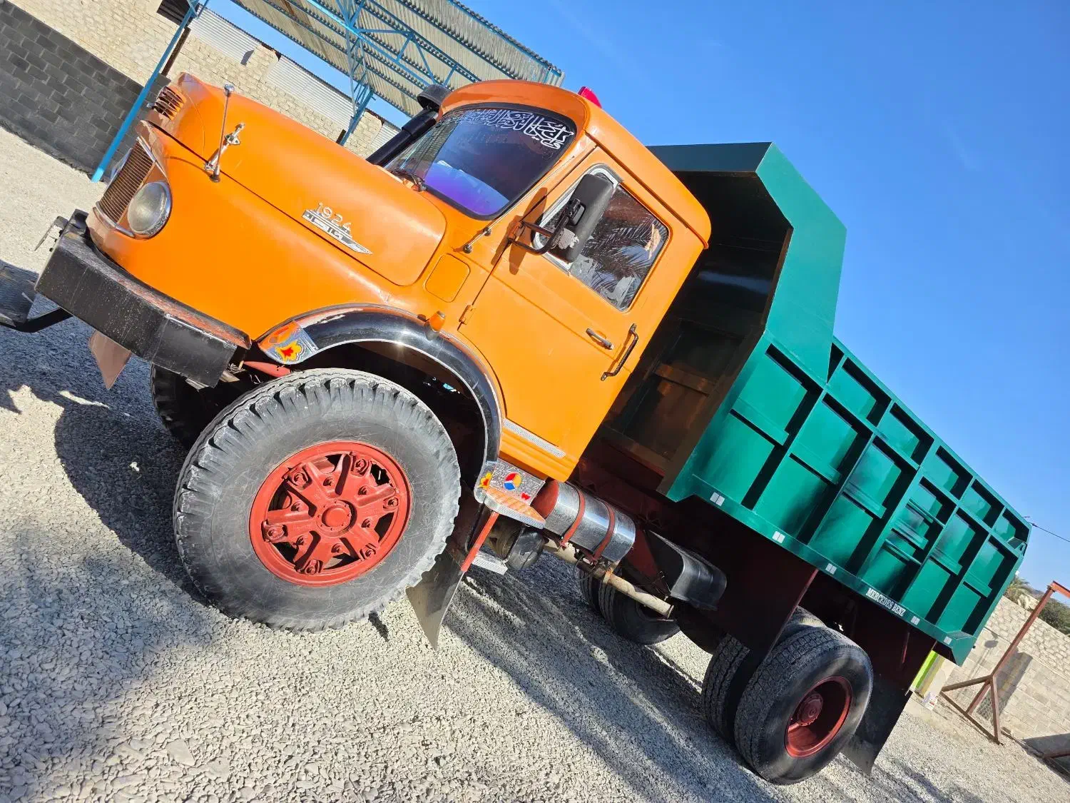 کمپرسی بنز تک مدل ۱۳۹۱|خودرو سنگین|سرباز, |دیوار