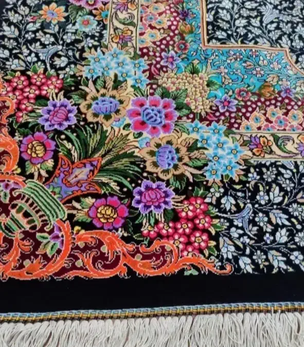 فرش دستباف ابریشم|فرش|قم, ولیعصر|دیوار