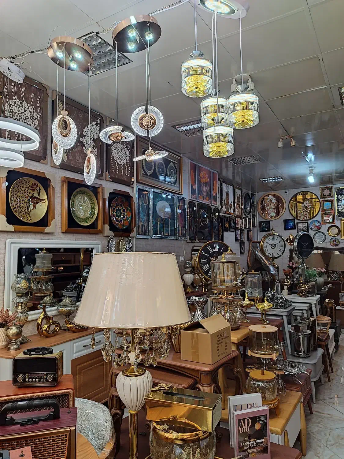 دکوراسیون داخلی منزل|بوفه، ویترین، کنسول|ایوان, |دیوار