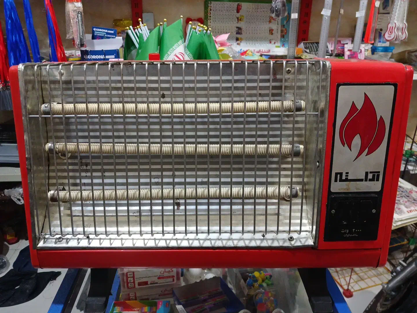 بخاری برقی آراسته|بخاری، هیتر، شومینه|فولادشهر, مسکن مهر فولادشهر|دیوار