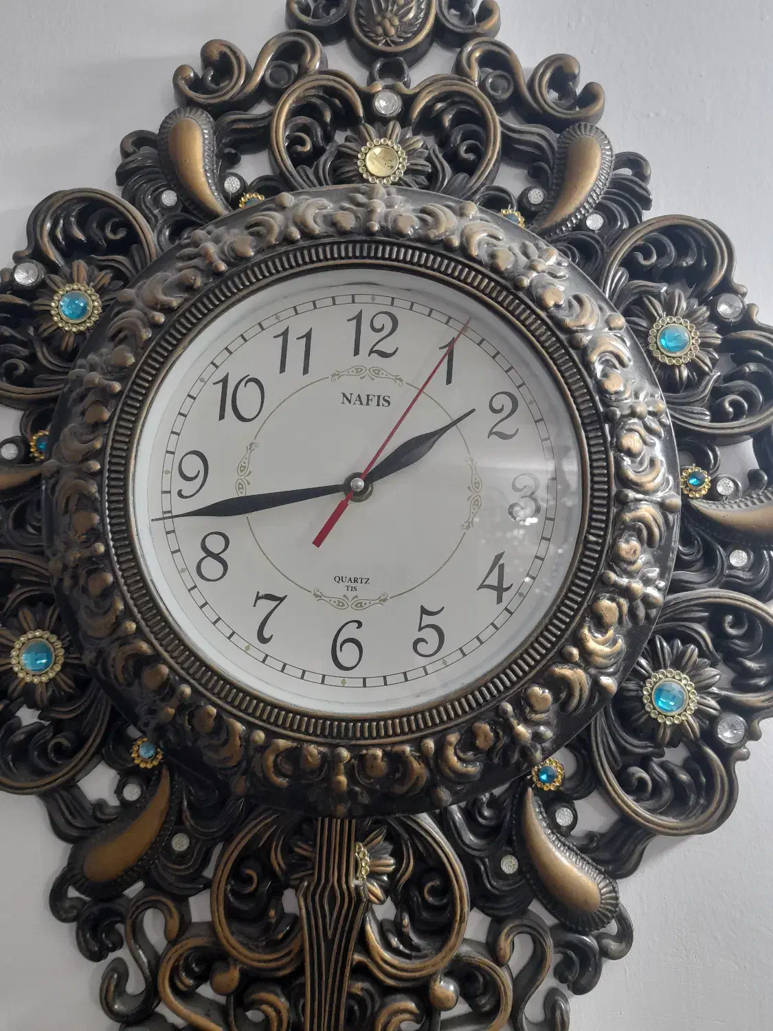 ساعت آونگ دار صفحه سفید و واضح طرح مینیاتوری|ساعت دیواری و تزئینی|مشهد, شهرک رازی (شهرک غرب)|دیوار