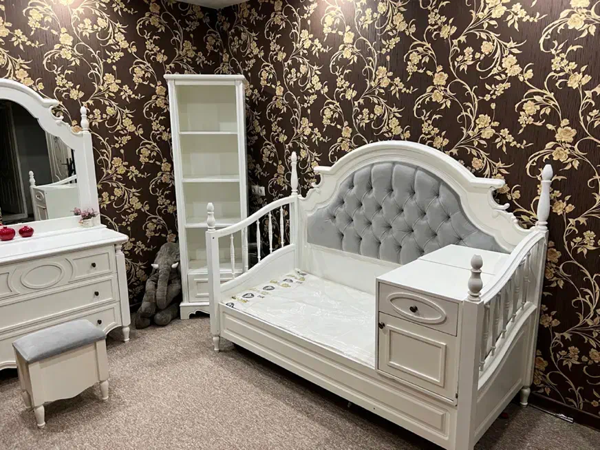 سرویس خواب نوزاد و نوجوان|تخت و سرویس خواب|اهواز, زیتون کارمندی|دیوار