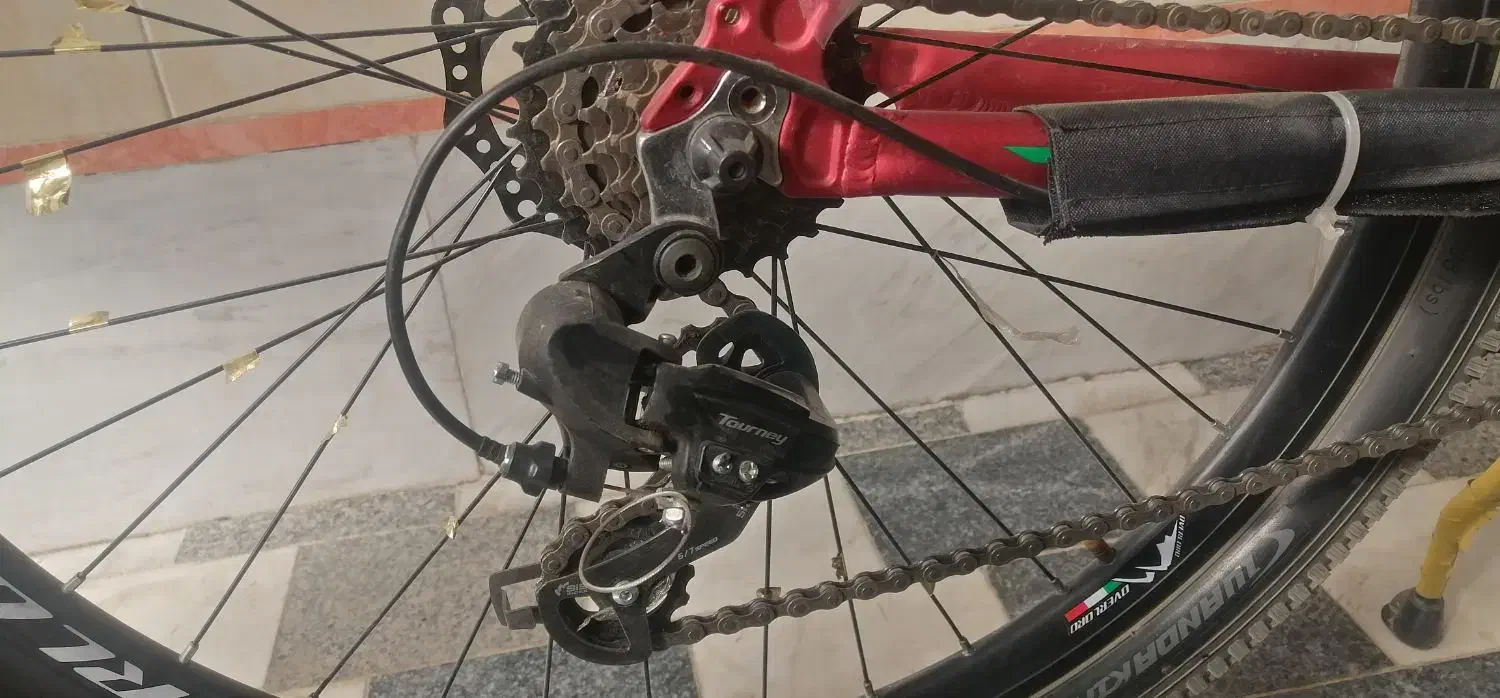 دوچرخه سایز بیستو هفت نیم مارک اورلود|دوچرخه، اسکیت، اسکوتر|قم, شاه ابراهیم|دیوار