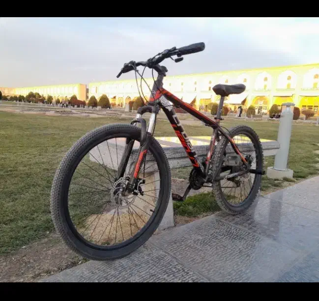 دوچرخه کرولان آلمینیوم ۲۶ دیسکی مشکی قرمز|دوچرخه، اسکیت، اسکوتر|اصفهان, چرخاب|دیوار