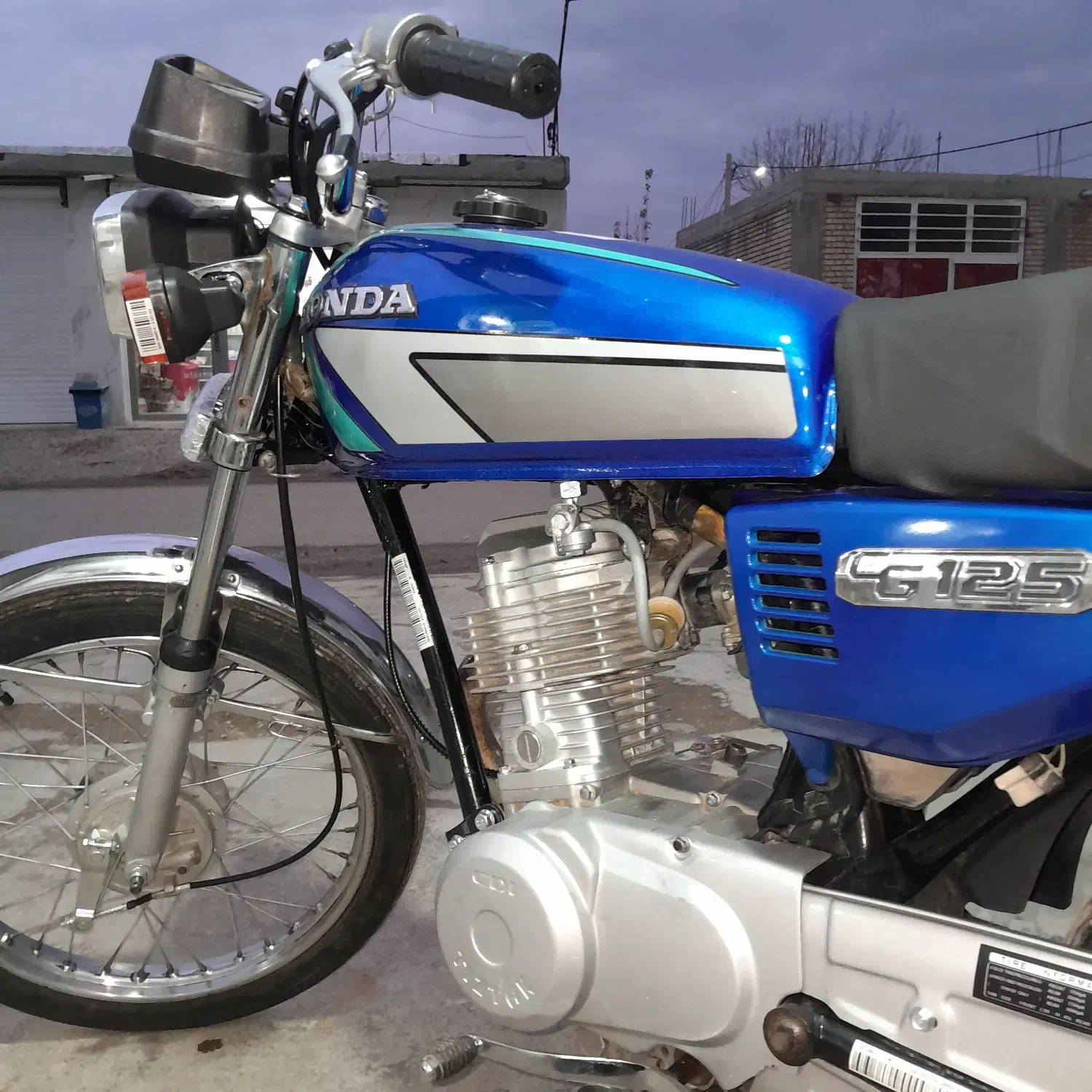 موتور ۱۲۵ مزایده با قول نامه|موتورسیکلت|گنبد کاووس, |دیوار