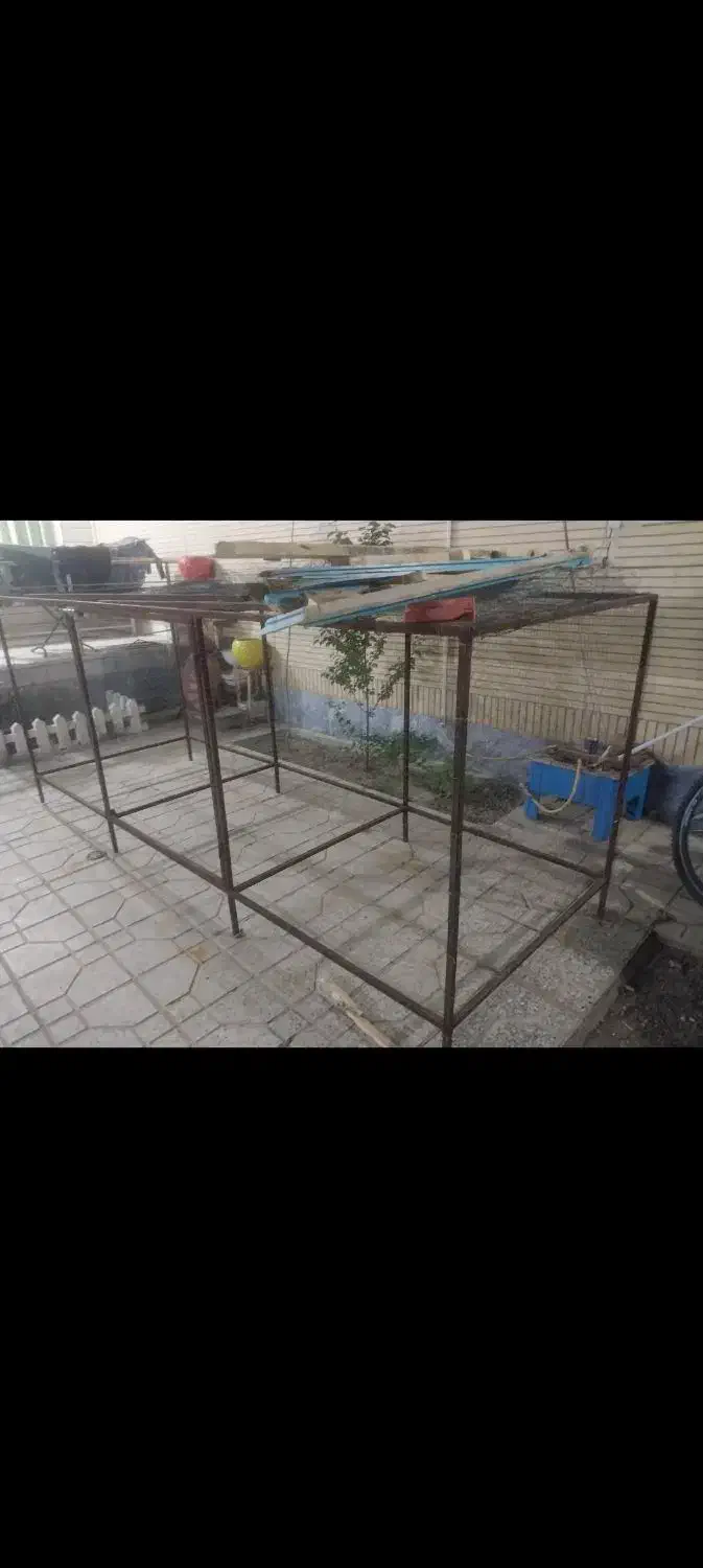 قفس بزرگ برای انواع حیوانات سگ،کبوتو،مرغ،|لوازم جانبی حیوانات|شاهین‌شهر, نبوت|دیوار