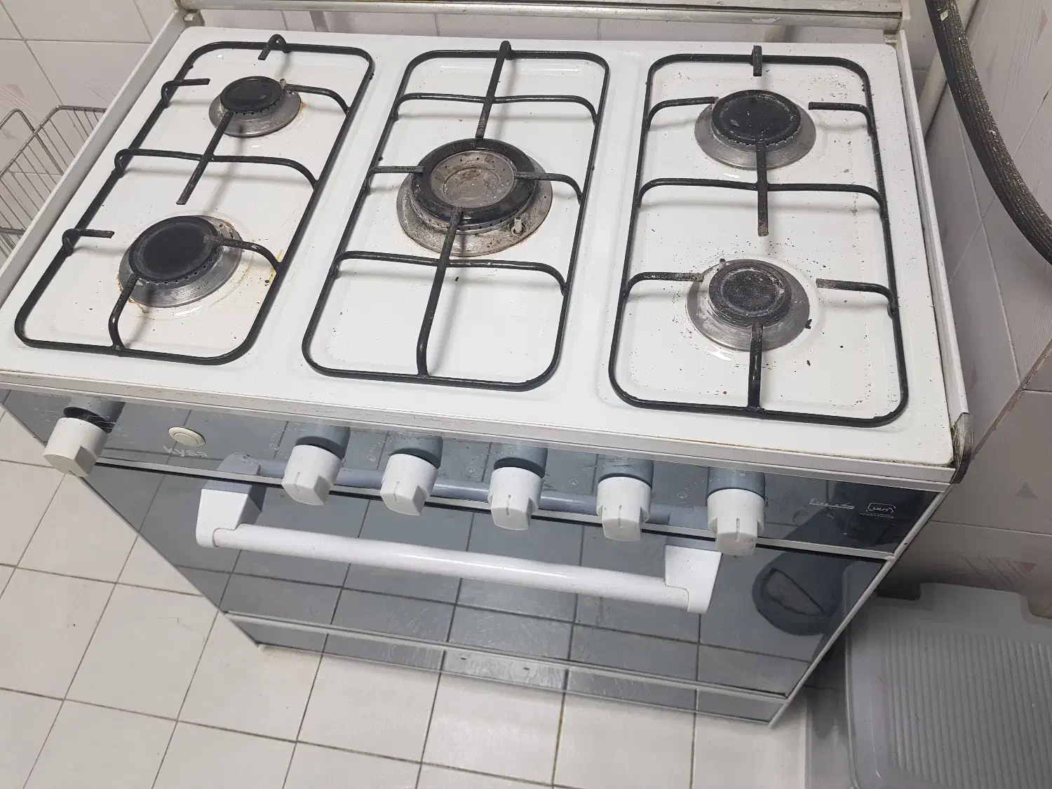 اجاق گاز پنج شعله طرح فر|اجاق گاز و لوازم برقی پخت‌وپز|سنندج, |دیوار