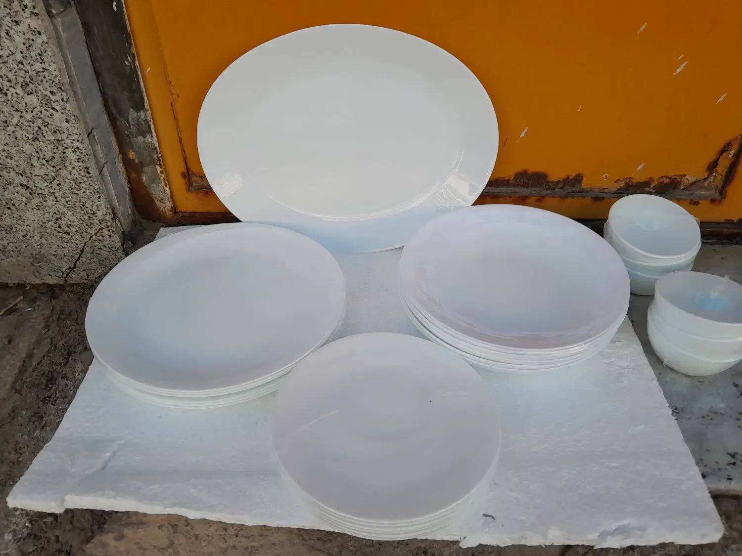 سرویس 25 پارچه ارکوپال و سوپ خوری سایز بزرگ|ظروف سرو و پذیرایی|قم, علی آباد|دیوار