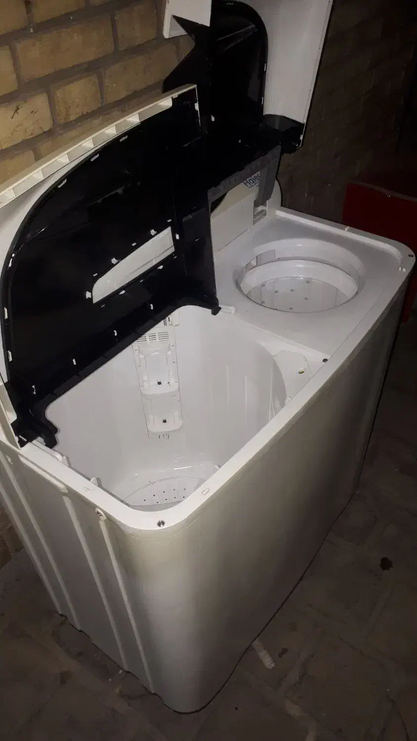 لباس شویی دوقلو ۸ کیلویی هایر تمیز|ماشین لباسشویی و خشککن لباس|قم, مسجد امام حسن|دیوار