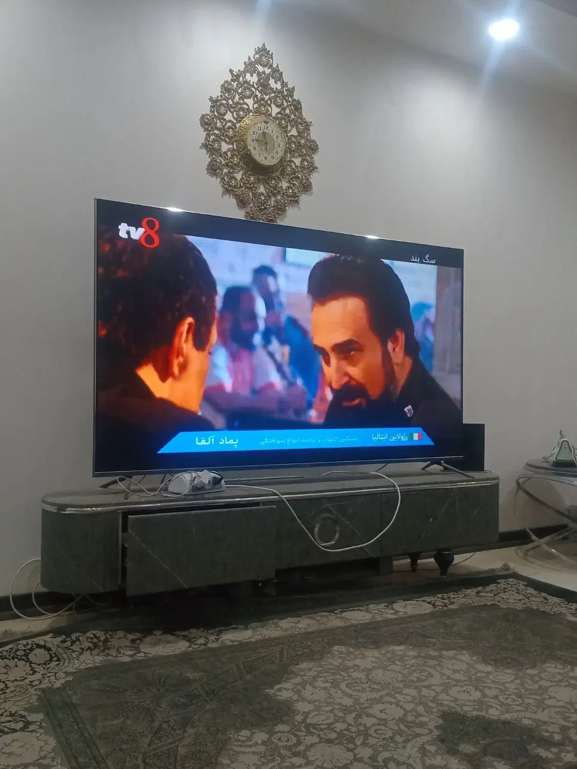 فروش تلویزیون ۷۵اینچ دوو مدل s1800|تلویزیون و پروژکتور|ری, علایین|دیوار