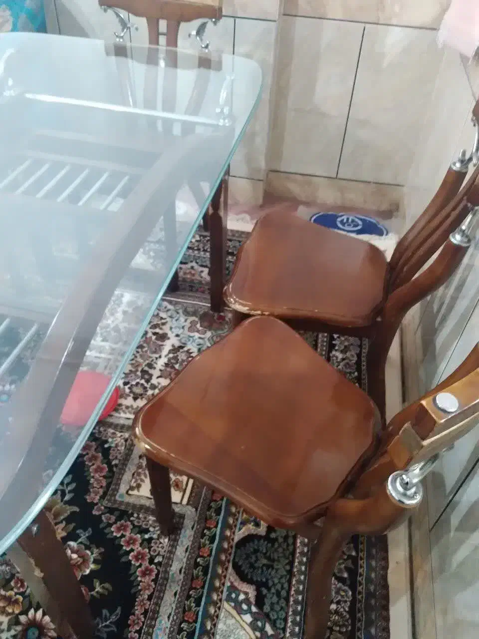 ناهار خوری6نفره|میز و صندلی غذاخوری|شهرکرد, |دیوار