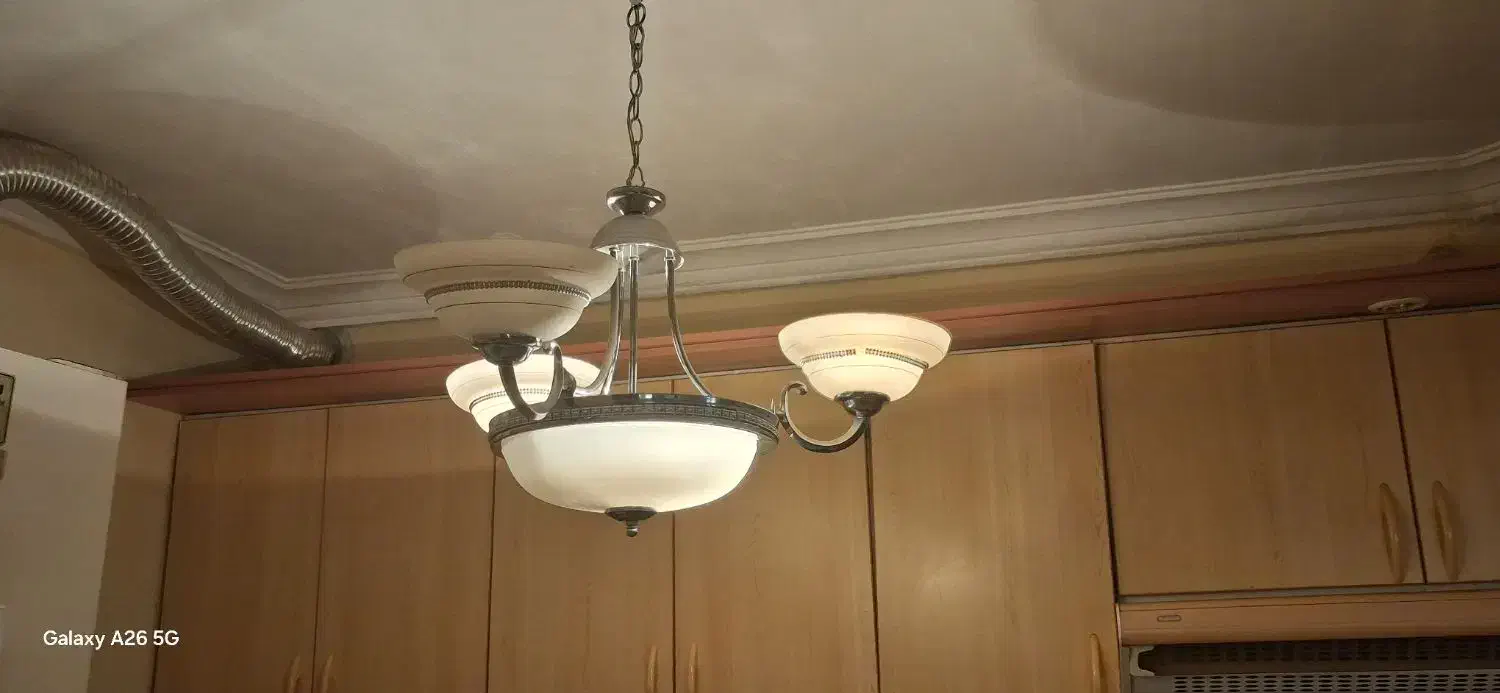 لوستر سالم|لوستر و چراغ آویز|مشهد, تربیت (صدف)|دیوار