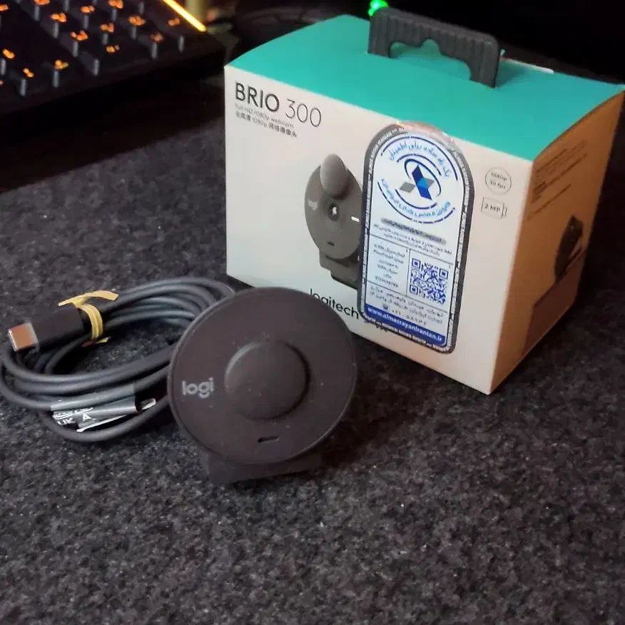 وبکم Brio 300 Logitech|قطعات و لوازم جانبی رایانه|شیراز, زند|دیوار