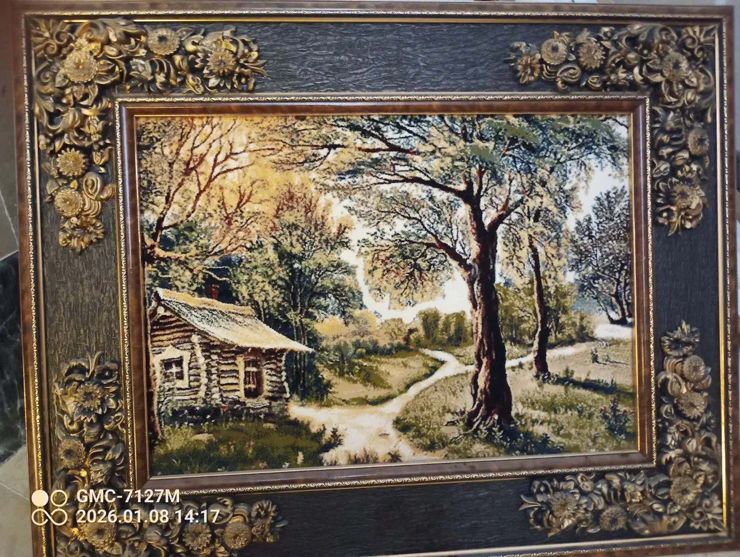 تابلوفرش طبیعت زیبا|تابلو فرش|تهران, شهرک آتی شهر|دیوار