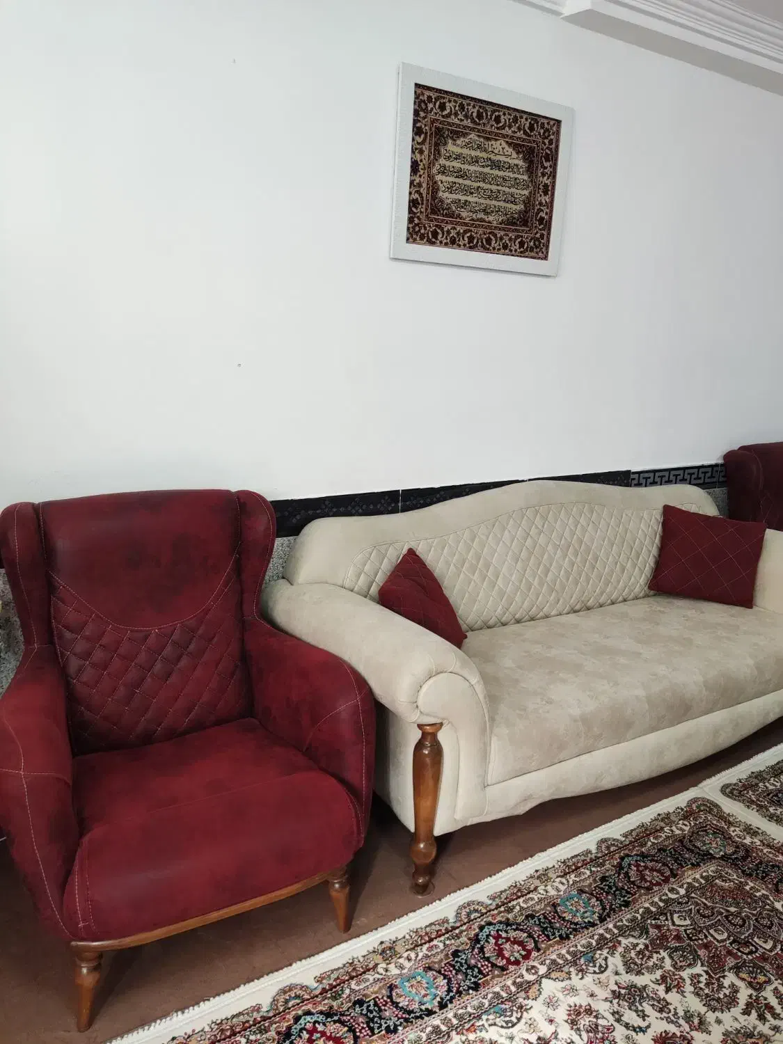 مبل ۸ نفره|مبلمان خانگی و میز عسلی|بیرجند, |دیوار