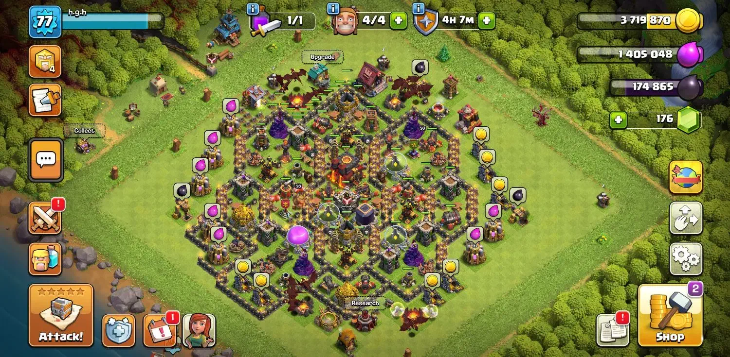 کلش اف کلنز|کنسول، بازی ویدئویی و آنلاین|پاوه, |دیوار