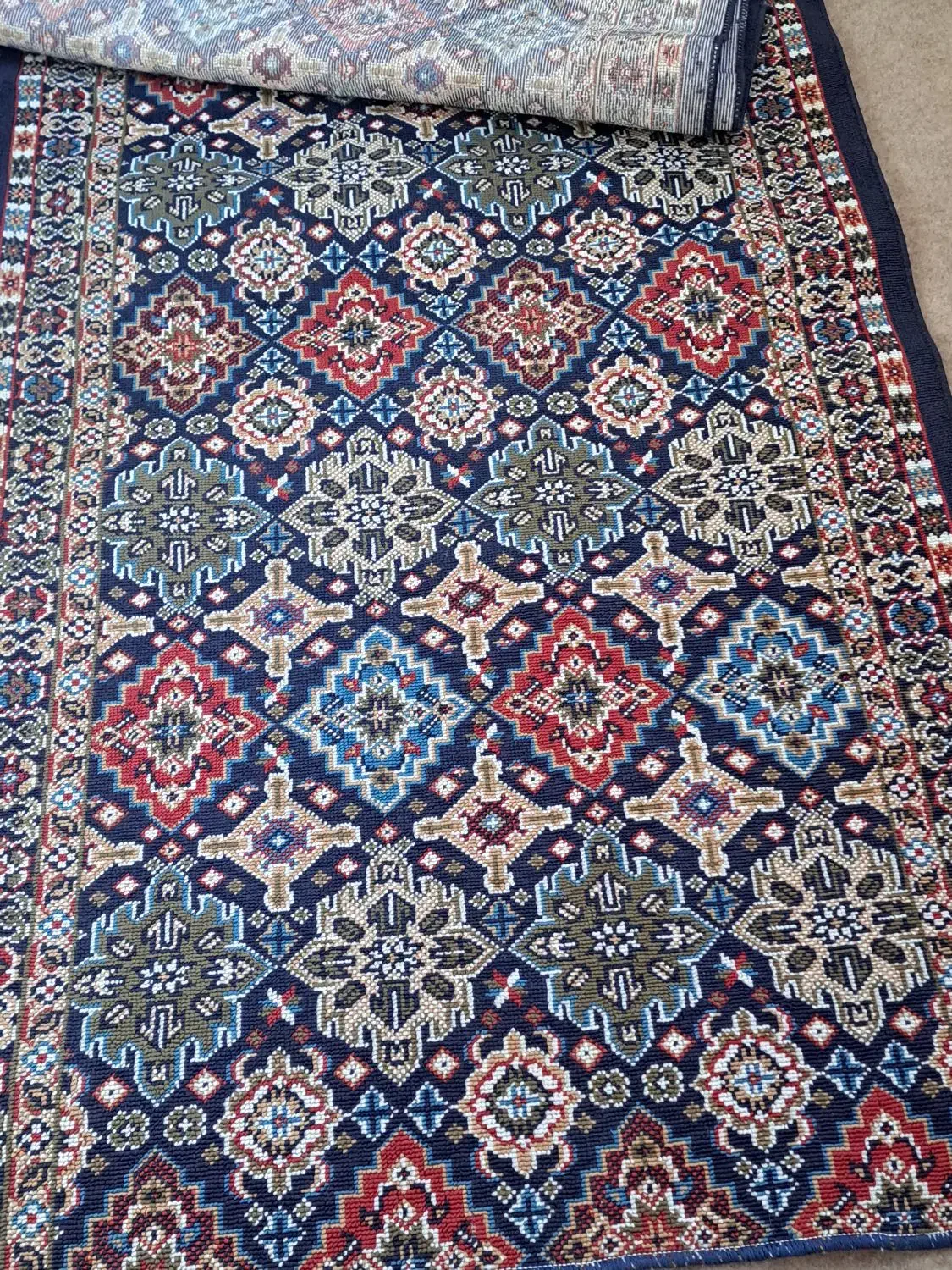 گلیم|گلیم، جاجیم، گبه|فلاورجان, |دیوار