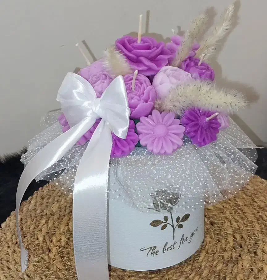 باکس های گل شمعی و گیفت های شمعی|صنایع دستی و سایر لوازم تزئینی|تهران, گلستان (شهرک راه آهن)|دیوار